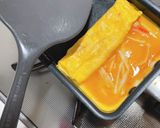 A picture of step 3 of Japanese-Style Tamagoyaki with Imitation Crab and White Dashi (1 Egg Version).