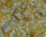 Foto del paso 3 de la receta: Risotto vegano de calabaza con hamburguesa
