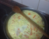 Foto del paso 3 de la receta: Vichyssoise de calabaza con judías verdes y huevo duro