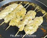 A picture of step 3 of Chicken malai tikka.