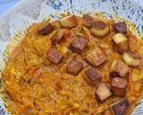 Sárgarépás cukkinifőzelék (vegán) recept fázis 5 fotója