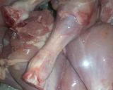 A picture of step 1 of Honey chicken.