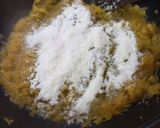 A picture of step 2 of Pumpkin halwa.