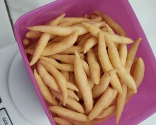 Bidaran keju (cendol keju) - Step 7