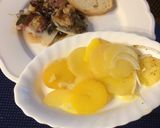 Csirkemáj baconben, hagymás vörösáfonya ágyon recept fázis 2 fotója