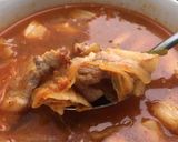Hình bước làm 5 của món Canh kim chi thịt lợn
