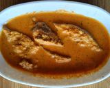 A picture of step 7 of Fish curry (black pomfret).