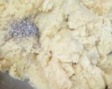 A picture of step 6 of Badam Atta Halwa.
