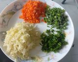 A picture of step 1 of SweetCorn veggies cutlets.