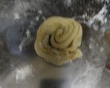 A picture of step 1 of Sesame laccha paratha.