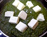 A picture of step 10 of Palak Paneer.