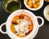 A picture of step 4 of Ram laddu (Moong dal pakoda / laddu).