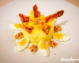 Foto del paso 9 de la receta: Atascaburras con alioli de curry gratinado y chips de bacalao