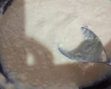A picture of step 6 of Kesari kalakand.