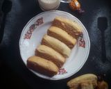 A picture of step 7 of Milky Tea cake.