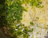 A picture of step 1 of Potato filling.