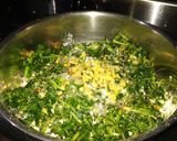 A picture of step 2 of Methi paratha.