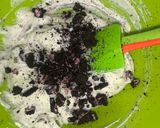 Tej-, tojásmentes oreo torta (sütés nélkül) recept fázis 4 fotója