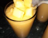 A picture of step 1 of Mango chocolate shake with bhujiya sev.