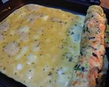 Foto langkah ke 3 dari resep Tamagoyaki Keju Sayur.