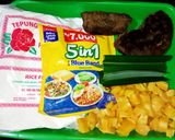 Foto langkah ke 1 dari resep Serabi Kinca Nangka.