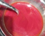 A picture of step 5 of Beet root soup.