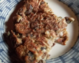 Foto del paso 2 de la receta: Tortilla de tallarines frescos al pesto con carne de asado picad