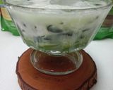 Foto langkah ke 9 dari resep Cendol Kecebong Kuah Creamy Matcha.