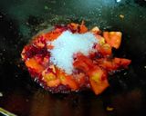A picture of step 1 of Beetroot tomato Chutney.