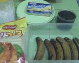 Foto langkah ke 1 dari resep Pisang krispi coklat keju simple.