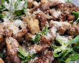 Foto del paso 3 de la receta: Ensalada agridulce de pollo con canónigos
