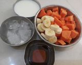 પપૈયા સ્મુઘી (Papaya Smoothie Recipe In Gujarati) રેસીપી સ્ટેપ1ફોટો
