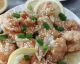 Foto langkah ke 6 dari resep Honey Lemon Chicken aka Ayam Saus Lemon Madu.