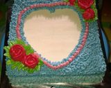 Foto langkah ke 1 dari resep Birthdaycake Mawar merah :).