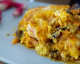 Une image de l'étape 8 de Gratin d'aubergines tomates et courgettes au saumon au Cook Expert.