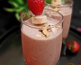 स्ट्रॉबेरी और बनाना ओट्स ड्रिंक (strawberry aur banana oats drink recipe in Hindi) रेसिपी चरण 4 फोटो