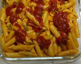 A picture of step 7 of Pink pasta.