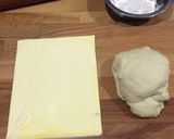 Foto langkah ke 2 dari resep Puff pastry (untuk buat egg tart, pastry, bolen pisang).