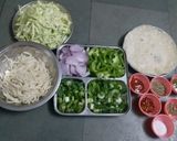 નૂડલ્સ ફ્રેન્કી (Noodles Frankie Recipe In Gujarati) રેસીપી સ્ટેપ1ફોટો