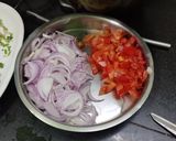 A picture of step 1 of Winter special big size brinjal bartha.