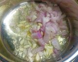 A picture of step 2 of Sai Bhaji.