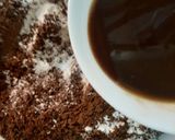 A picture of step 2 of Chocolate tres leche.
