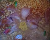 A picture of step 1 of Shami Kabab.