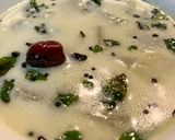 A picture of step 6 of Poosanikkai Mor Kootu (Ash gourd Mor Curry).