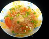 Hình bước làm 3 của món Cơm nhà với các món tép khô
