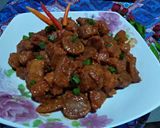 Foto langkah ke 4 dari resep Baso kikil bumbu merah.