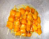 A picture of step 4 of Sweet and sour dum chicken sticks.