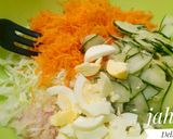 A picture of step 1 of Macroni salad.