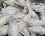 Foto langkah ke 5 dari resep Semur Cumi Bunting Isi Tahu Telur.