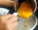 A picture of step 11 of Mango cheese cake.